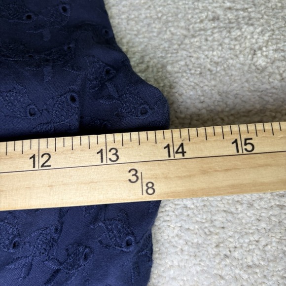 Lilly Pulitzer Cyndi Halter Dress True Navy Fishy Eyelet Size 00 $198 retail NWT - Picture 6 of 16